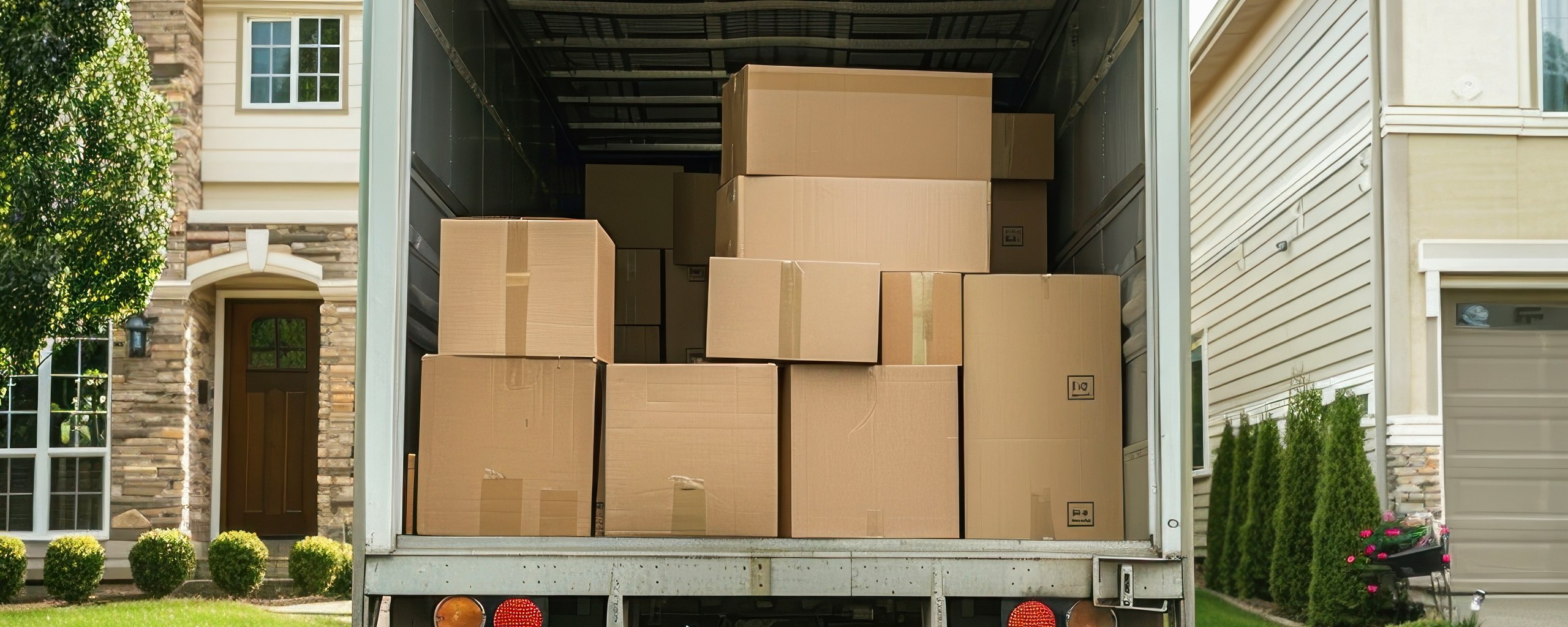 Moving truck and crew serving Wilmington, Delaware