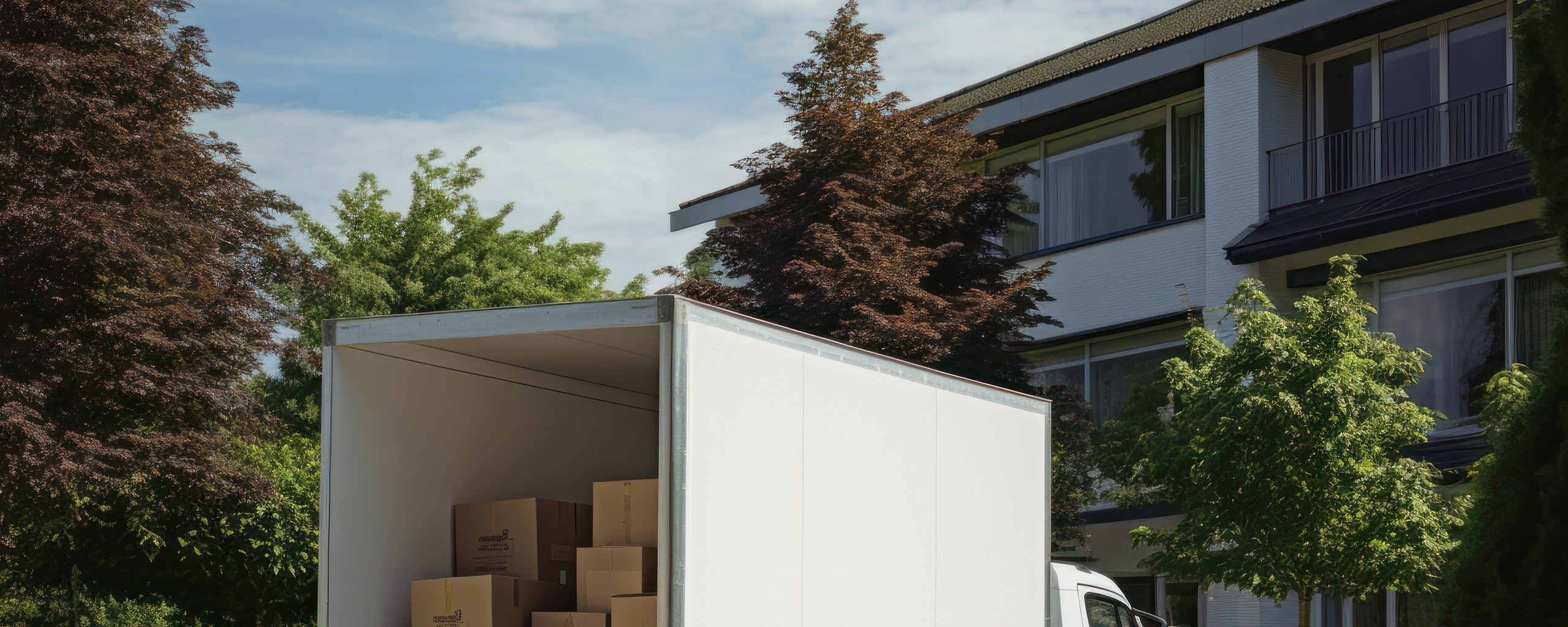 Moving truck and crew serving Eugene, Oregon