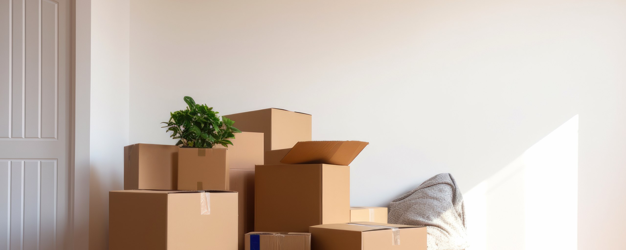 Moving truck and crew serving Overland Park, Kansas