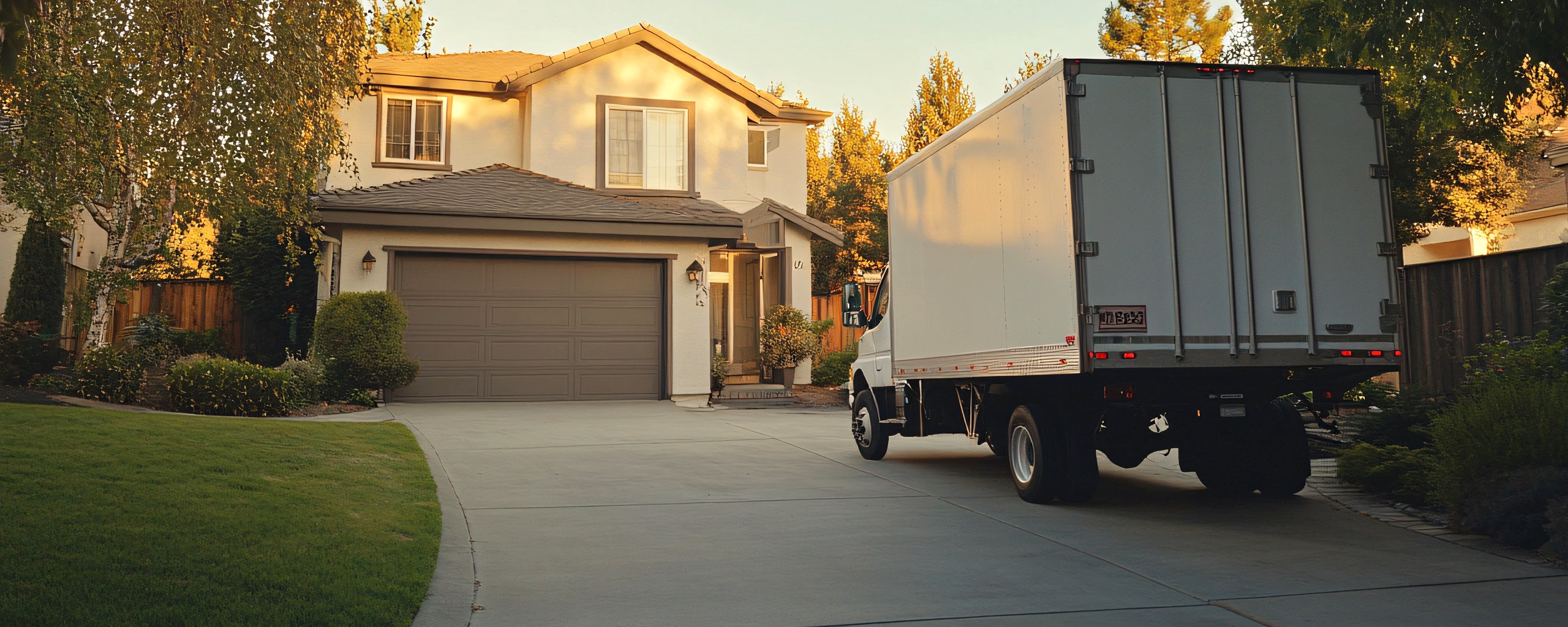 Moving truck and crew serving Davenport, Iowa