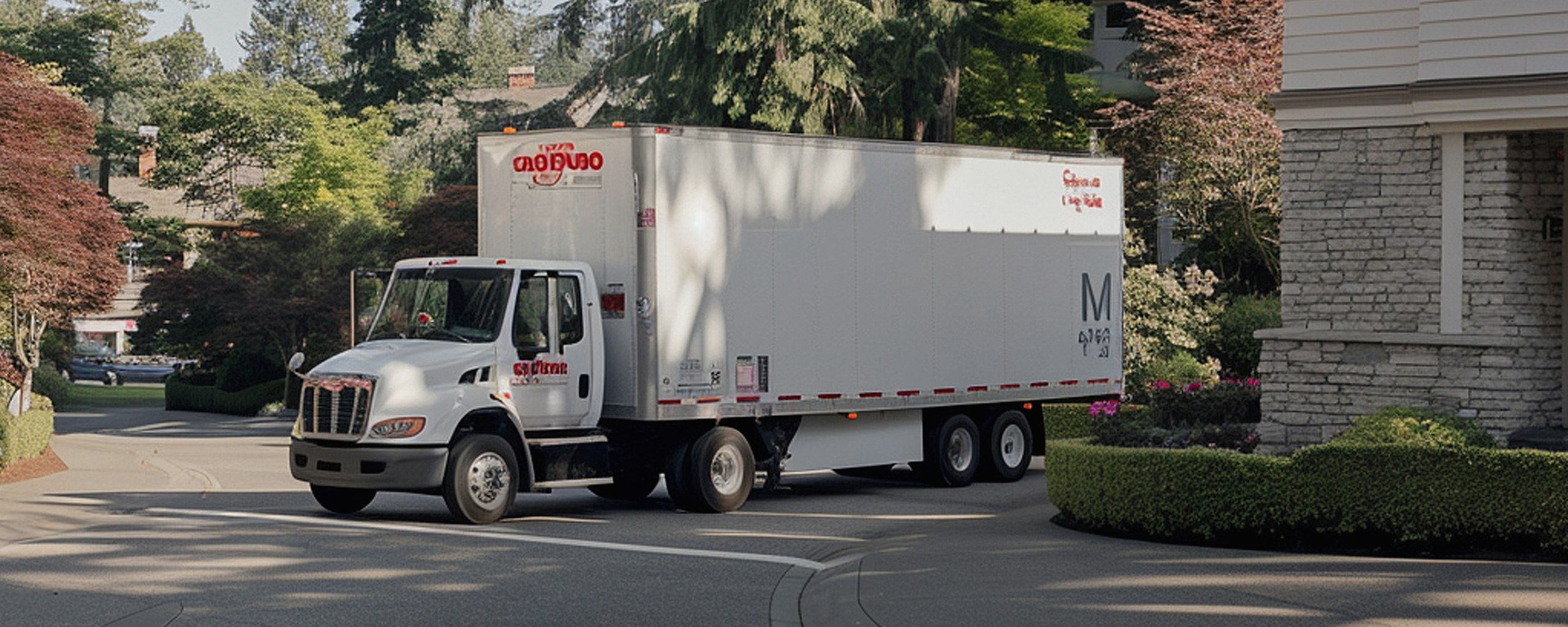 Moving truck and crew serving Edison, New Jersey