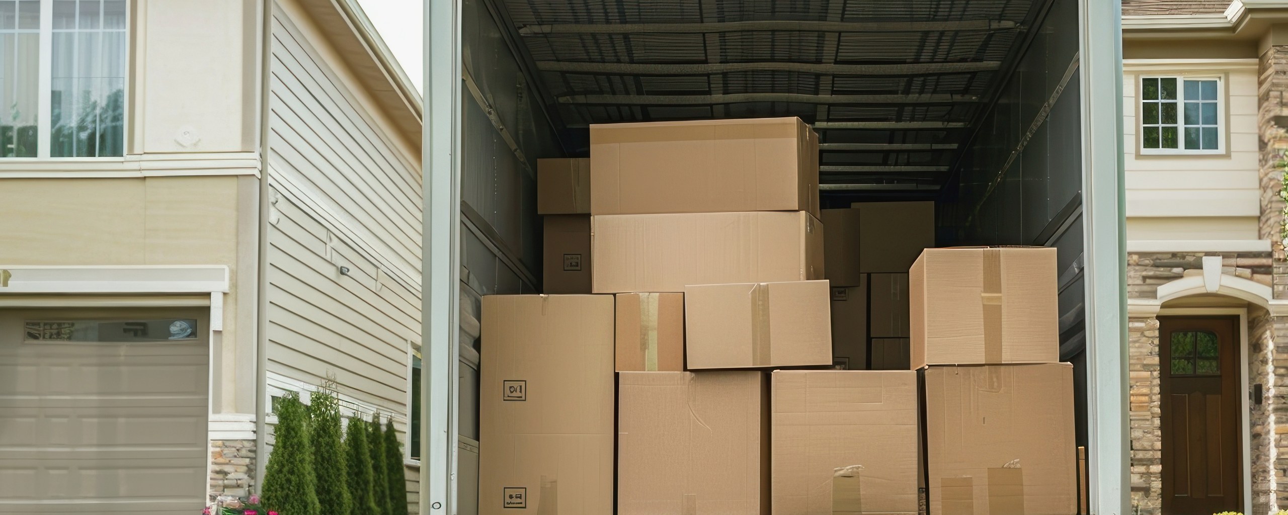 Moving truck and crew serving Middletown, Delaware