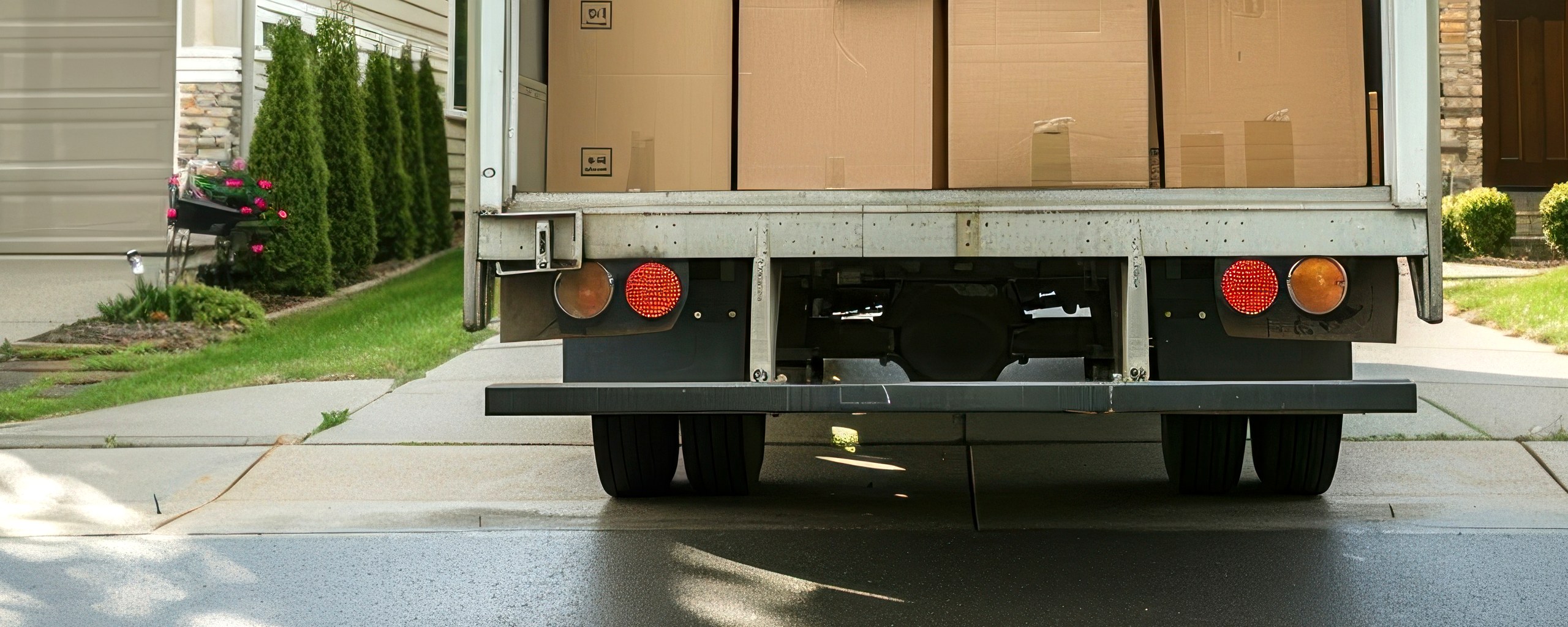 Moving truck and crew serving Edison, New Jersey