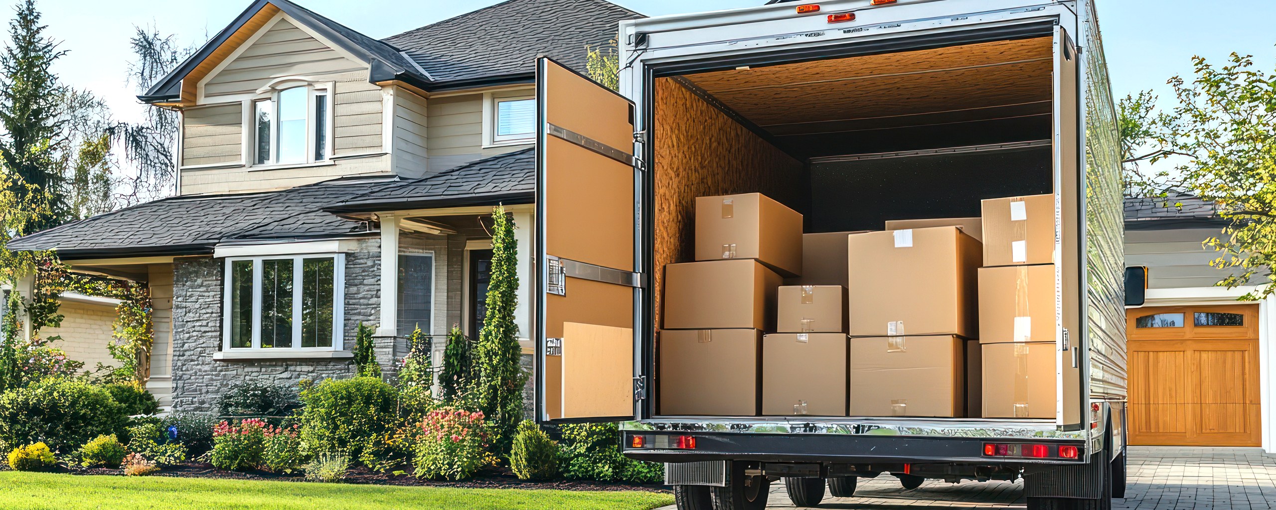 Moving truck and crew serving Washington, District of Columbia