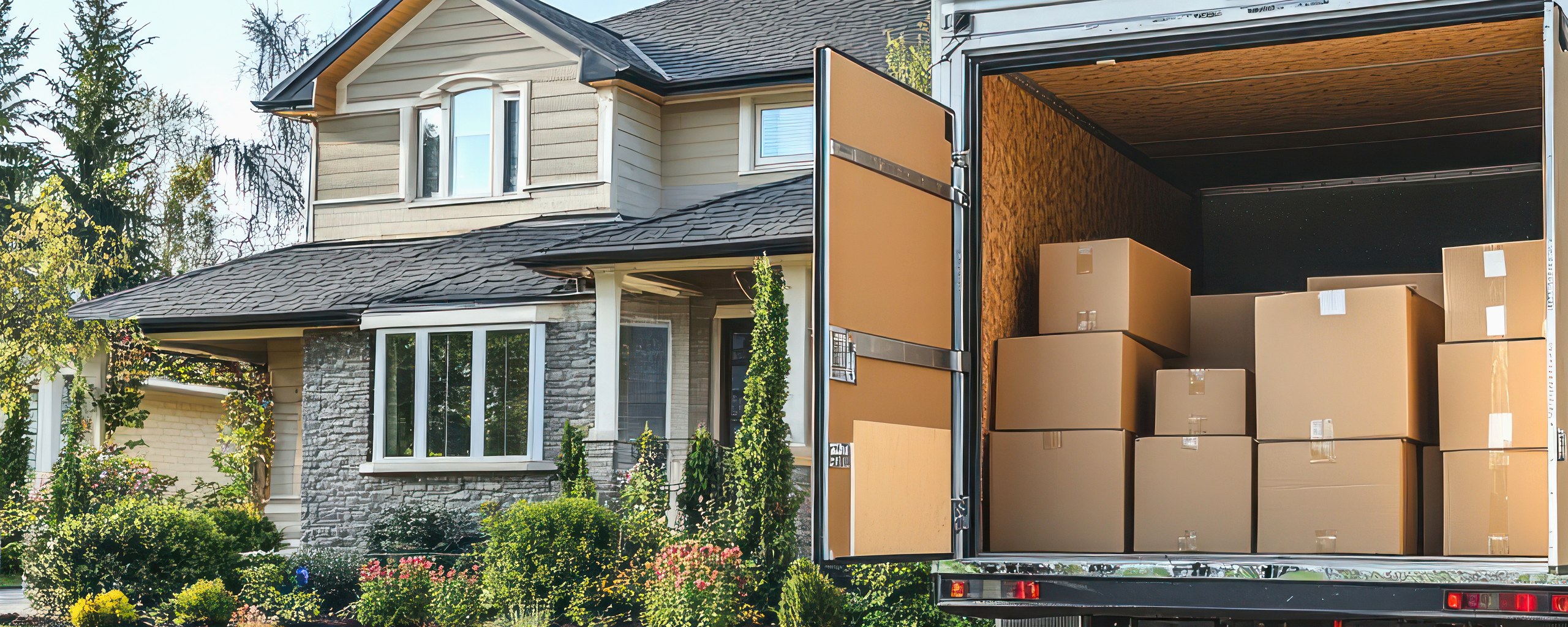 Moving truck and crew serving Columbia, South Carolina