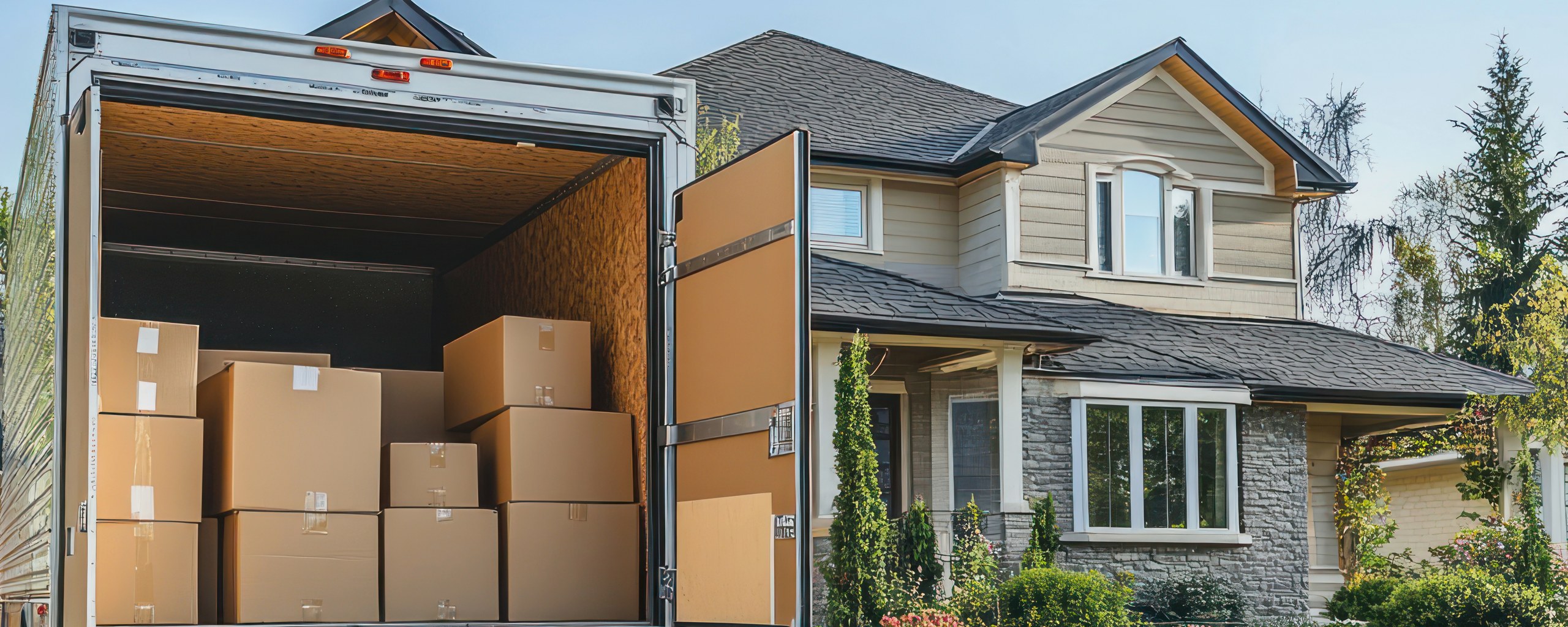 Moving truck and crew serving Nashville, Tennessee
