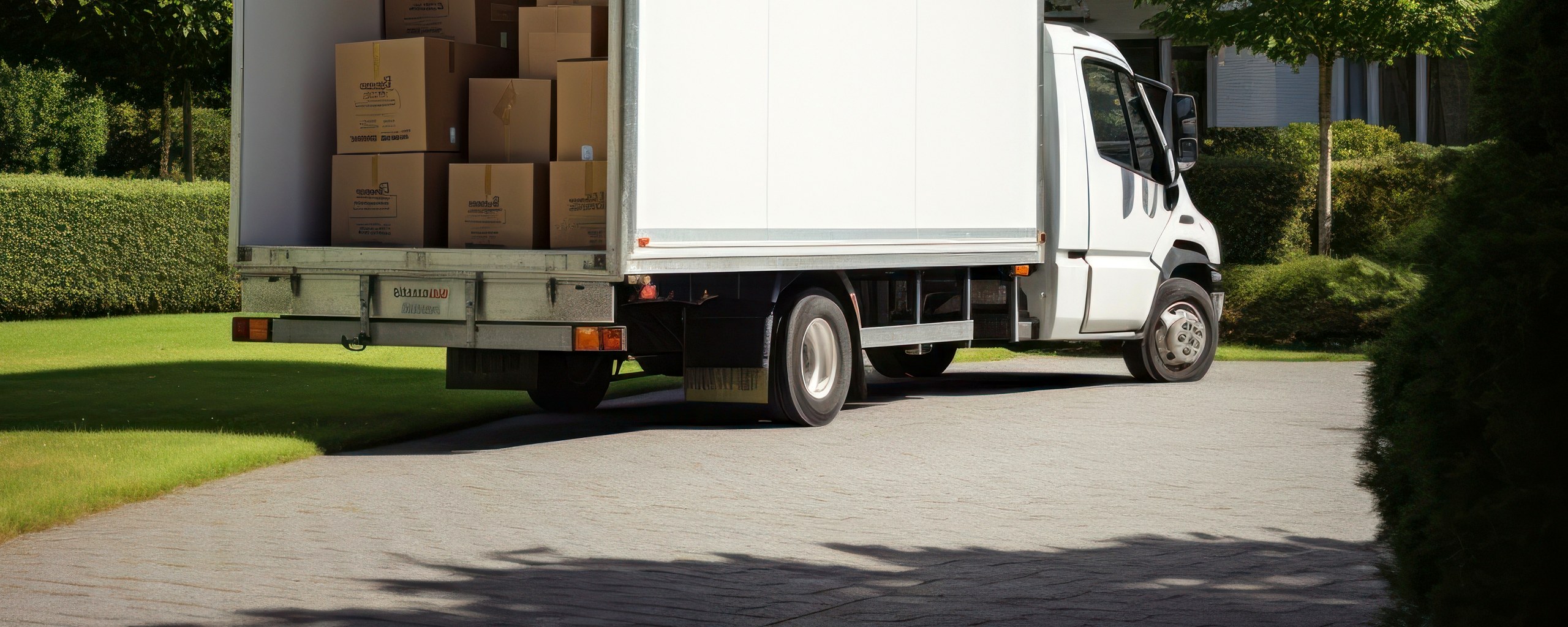 Moving truck and crew serving Meridian, Idaho