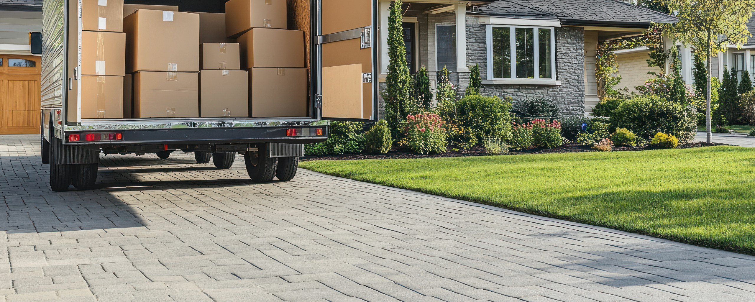Moving truck and crew serving Des Moines, Iowa