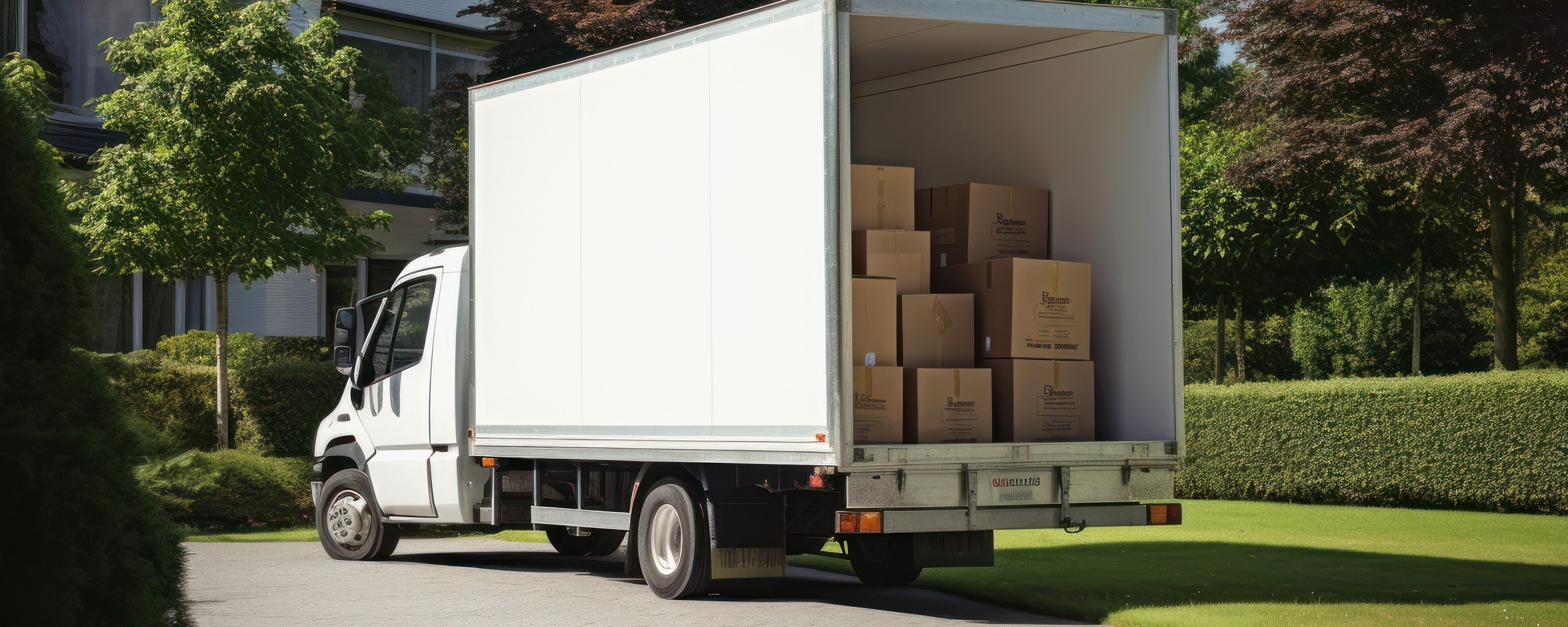 Moving truck and crew serving Fresno, California