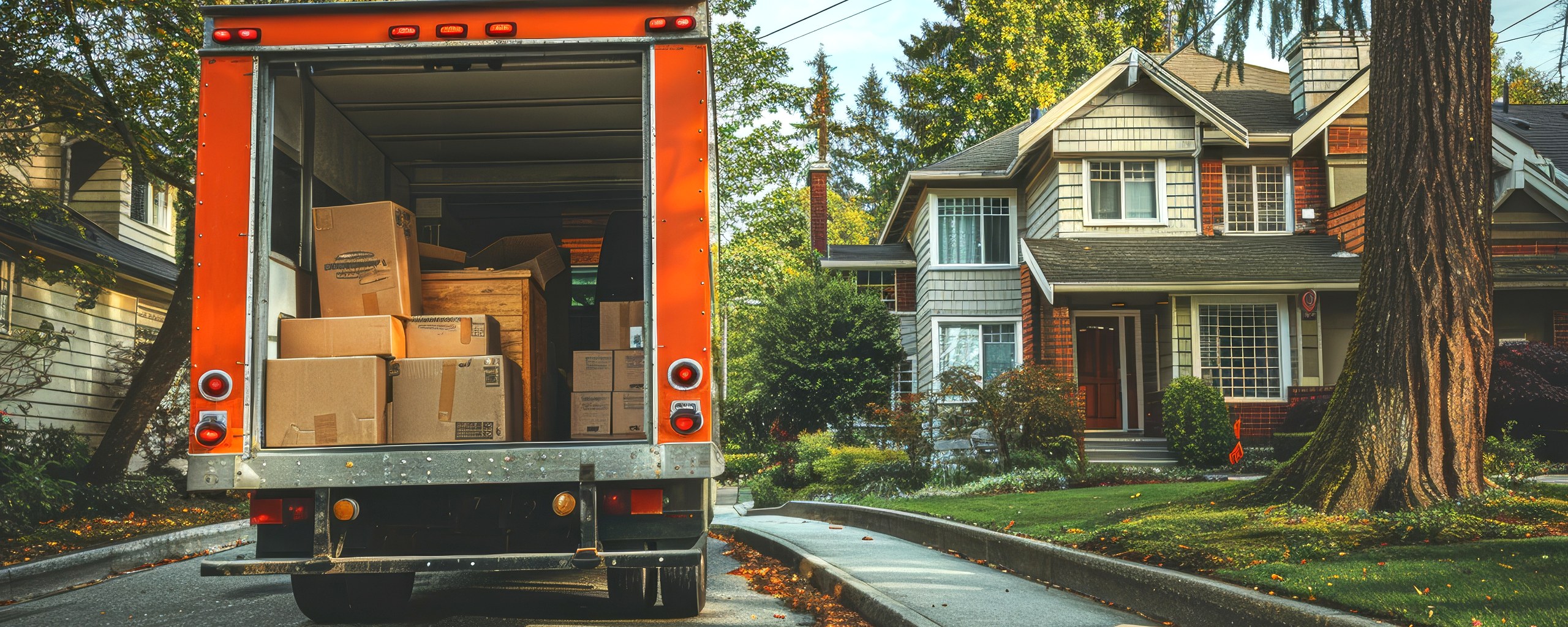 Moving truck and crew serving Nashville, Tennessee