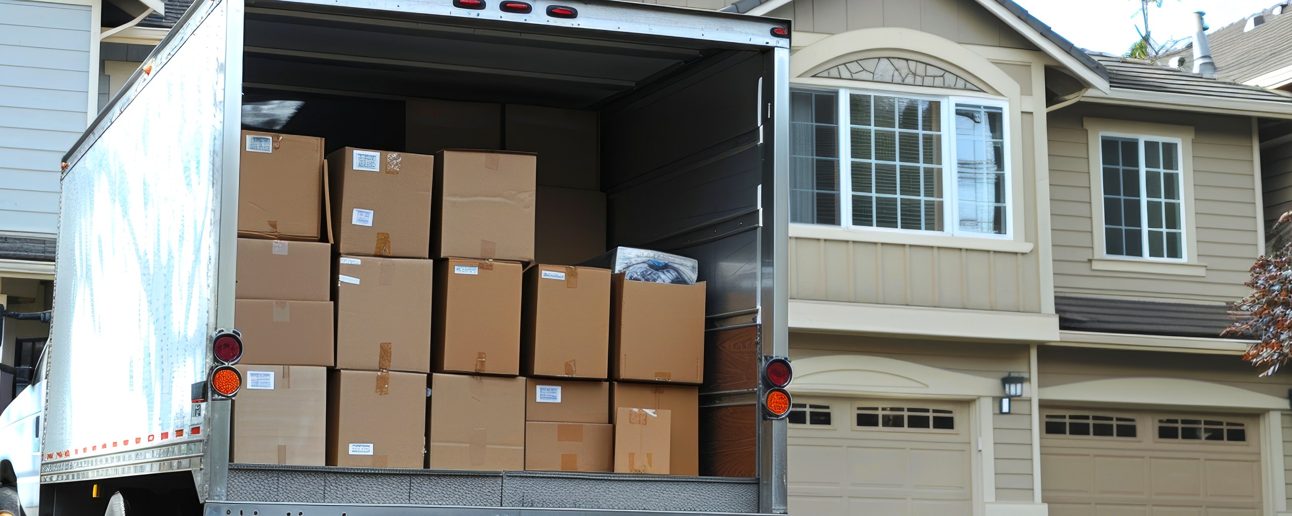 Moving truck and crew serving Rochester, New York