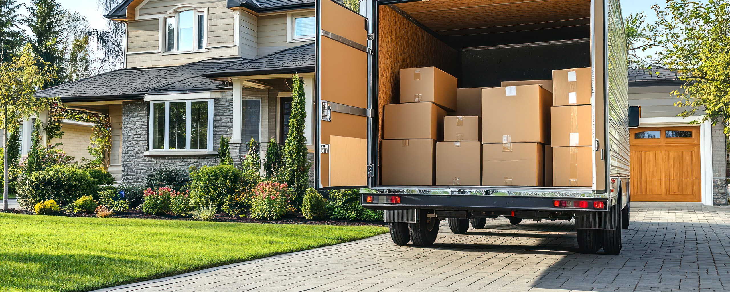 Moving truck and crew serving Greensboro, North Carolina