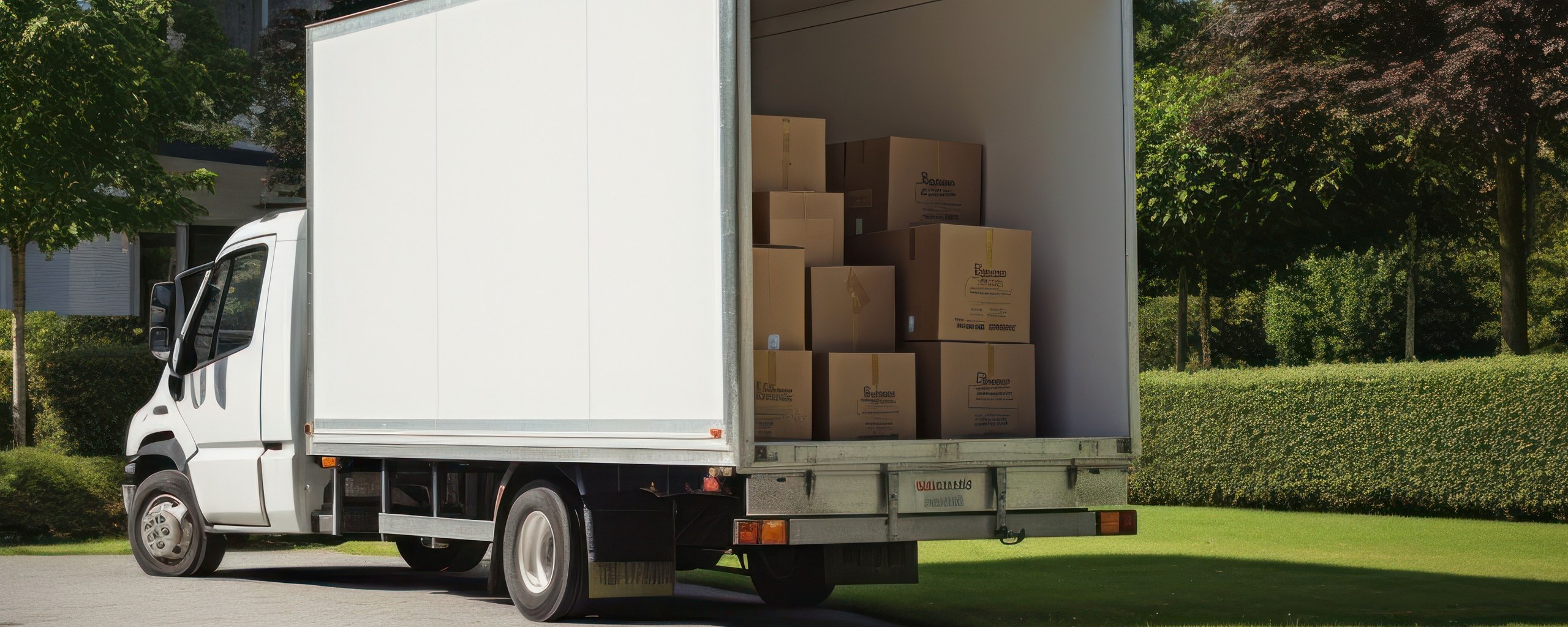 Moving truck and crew serving Toledo, Ohio