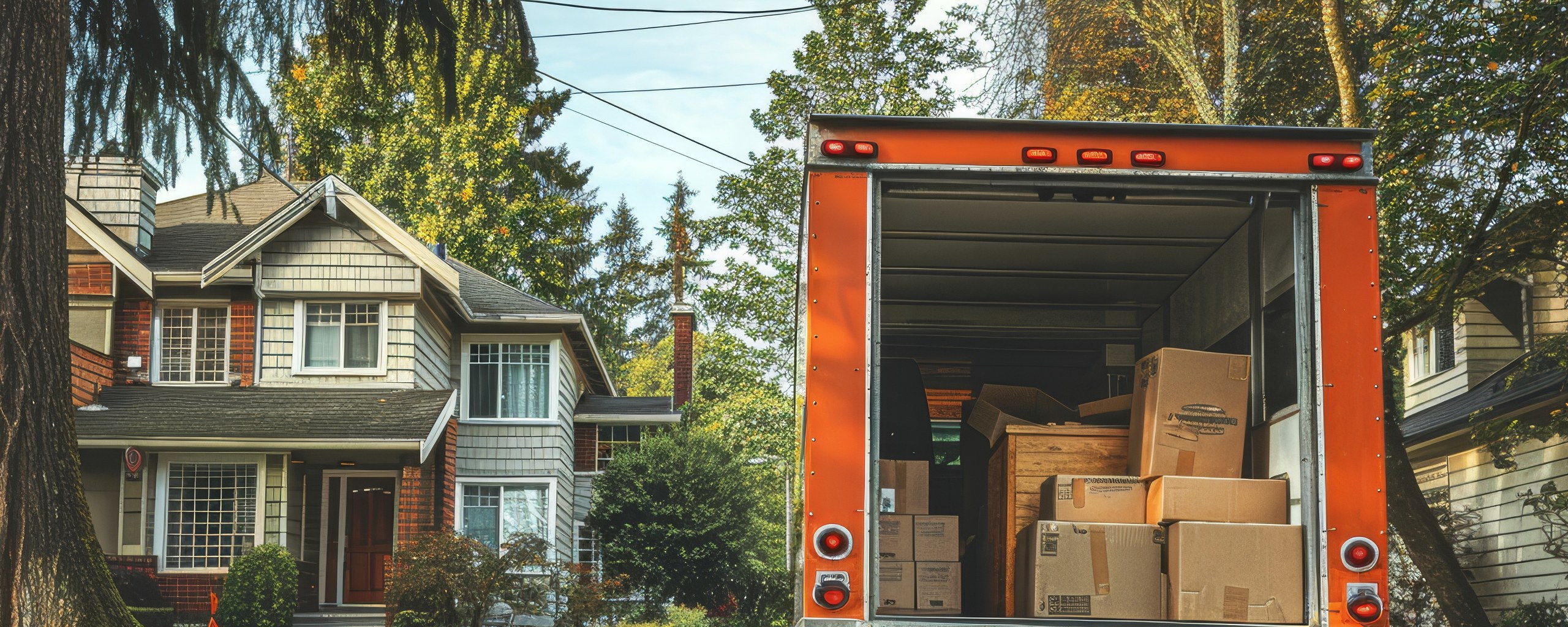 Moving truck and crew serving San Diego, California
