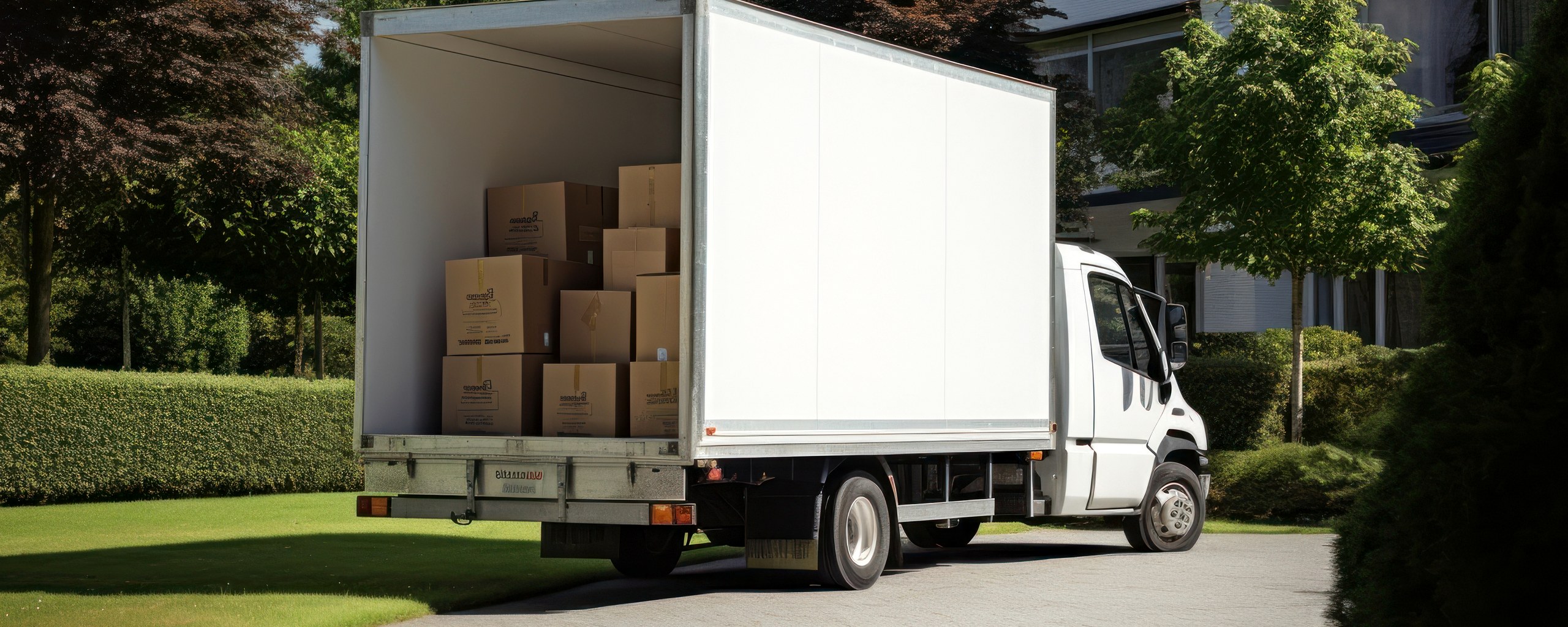 Moving truck and crew serving Waterbury, Connecticut