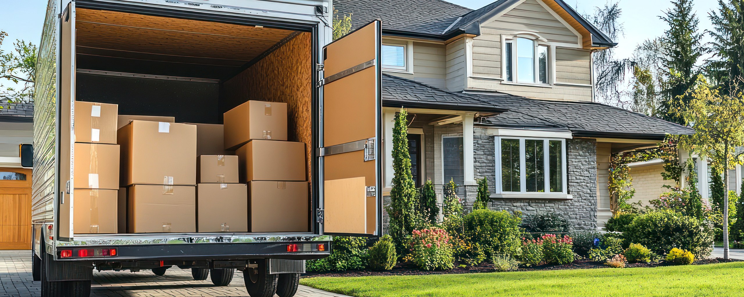 Moving truck and crew serving Allentown, Pennsylvania