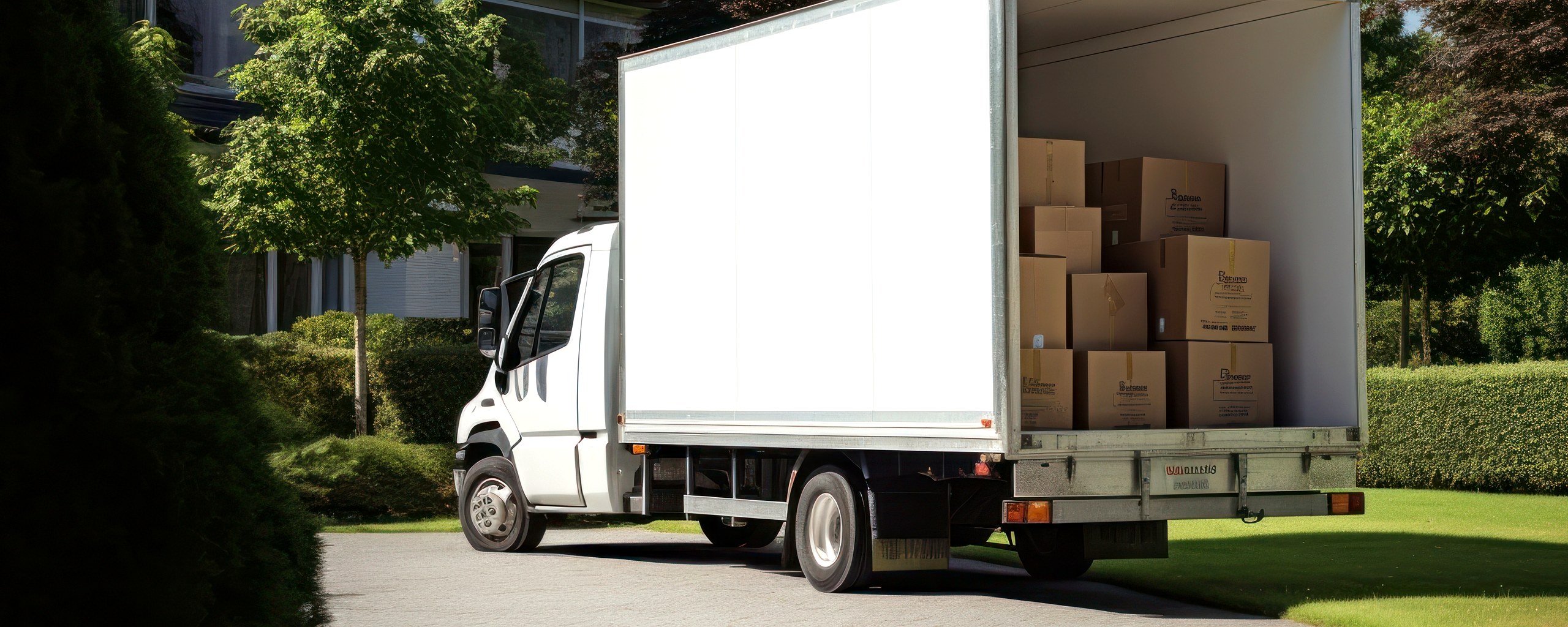 Moving truck and crew serving Winston-Salem, North Carolina
