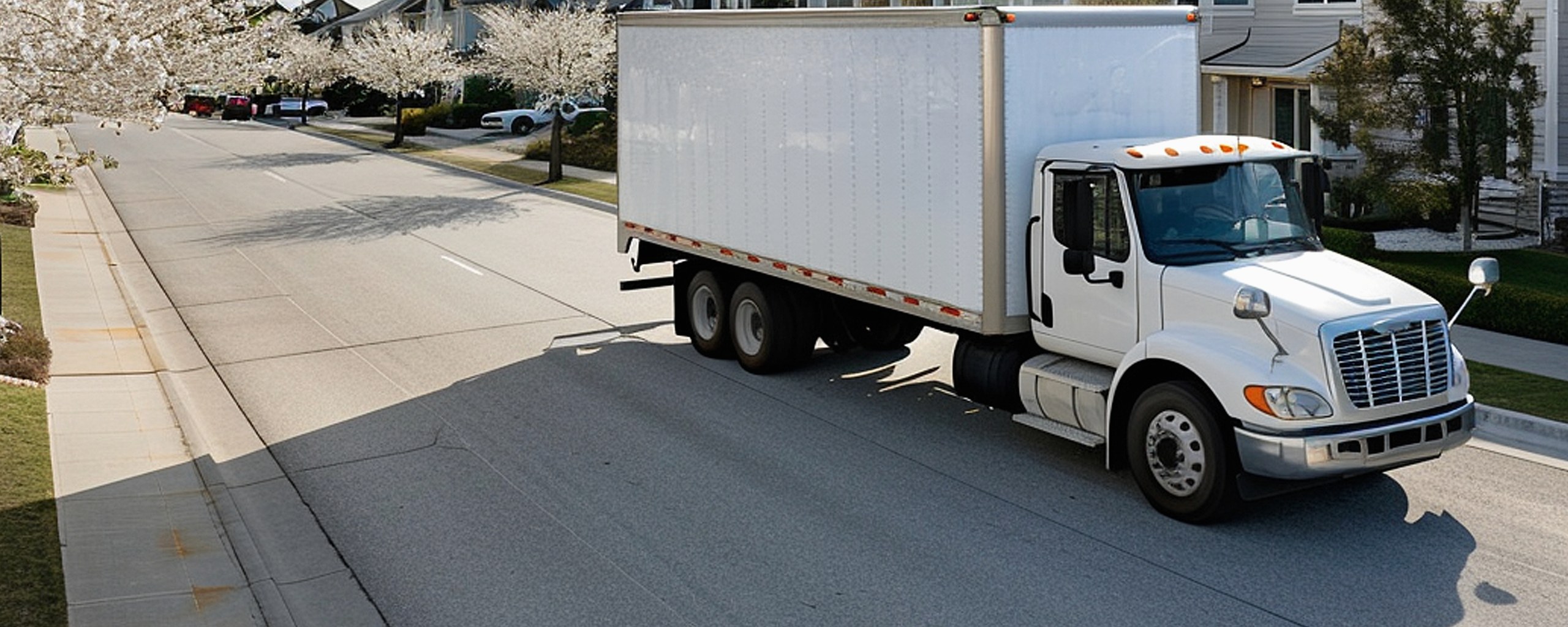 Moving truck and crew serving Baltimore, Maryland