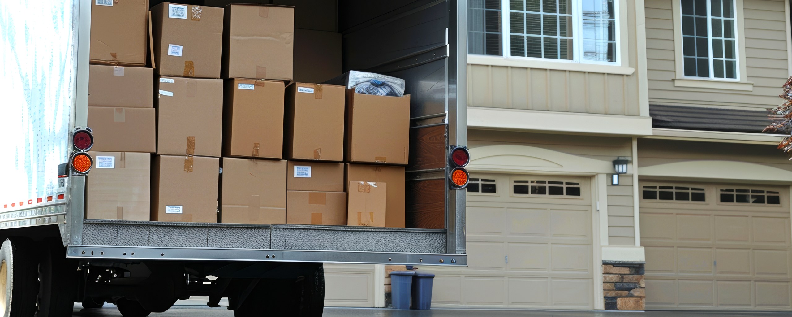 Moving truck and crew serving Tacoma, Washington