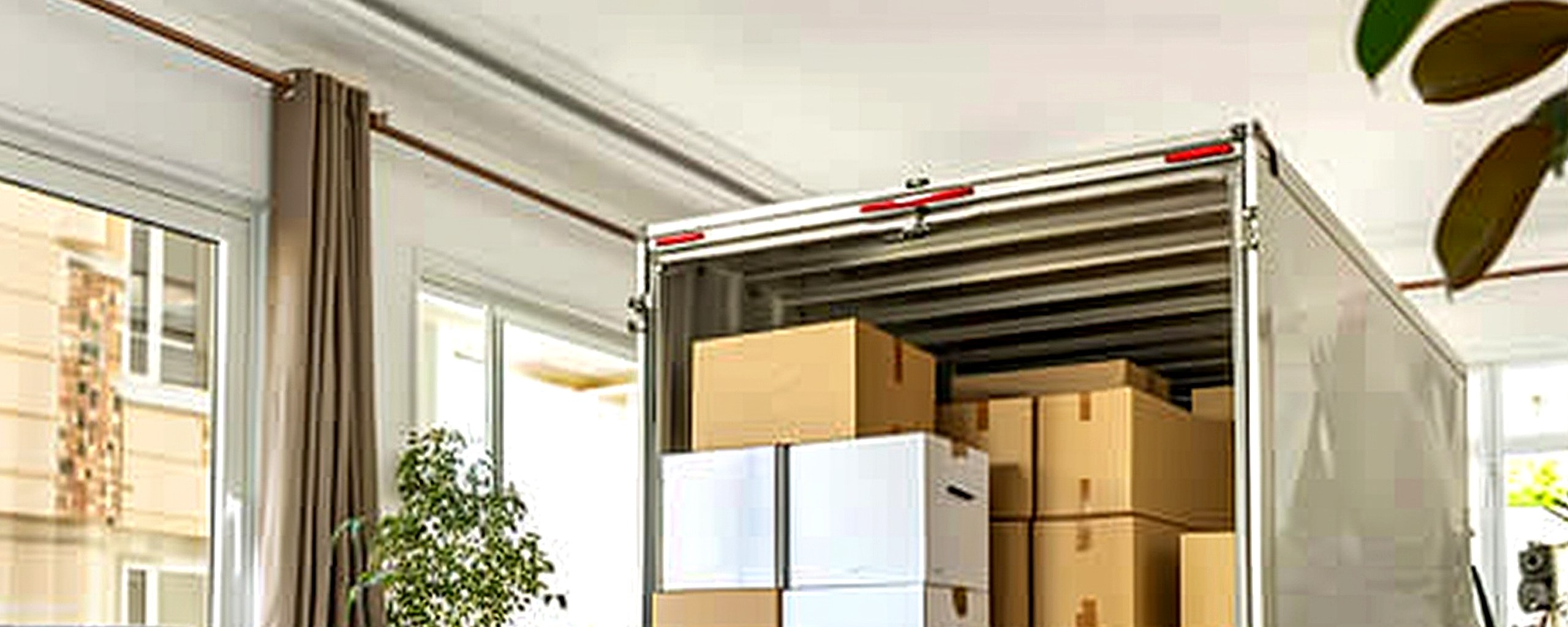 Moving truck and crew serving Columbia, South Carolina