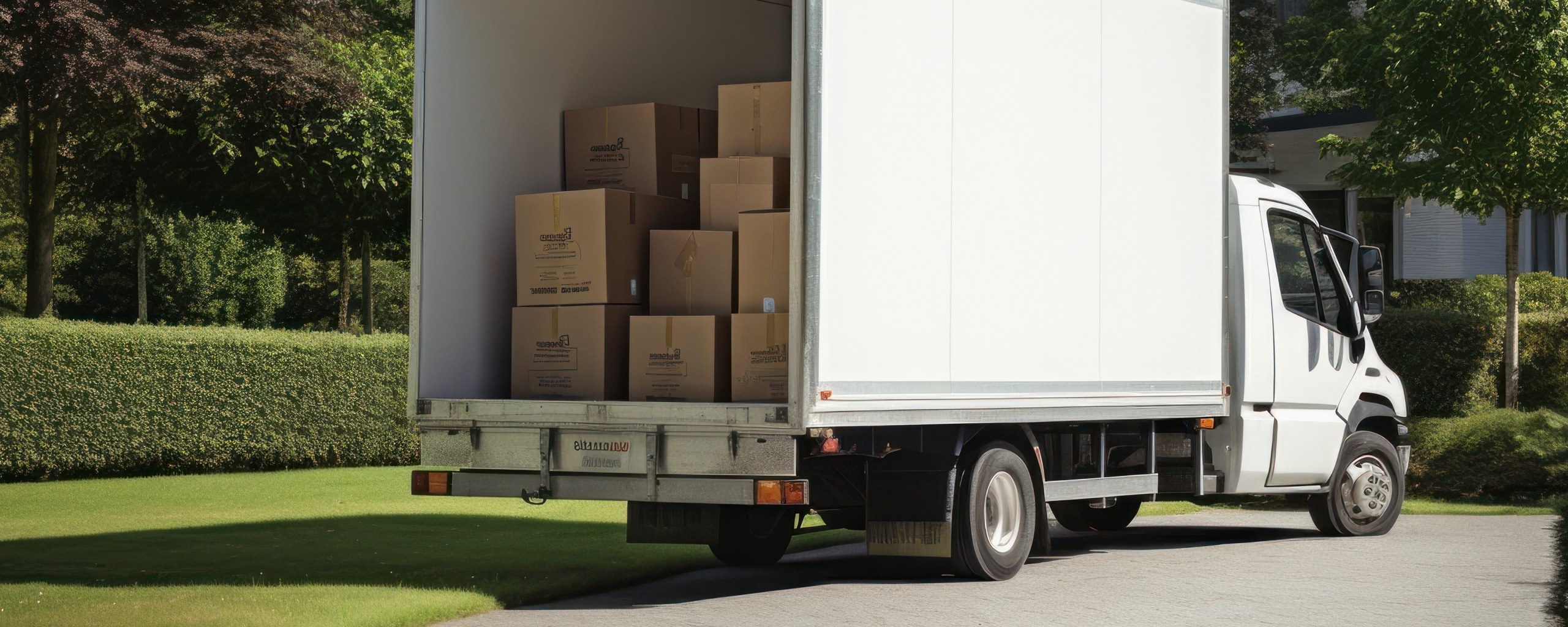 Moving truck and crew serving Columbia, South Carolina