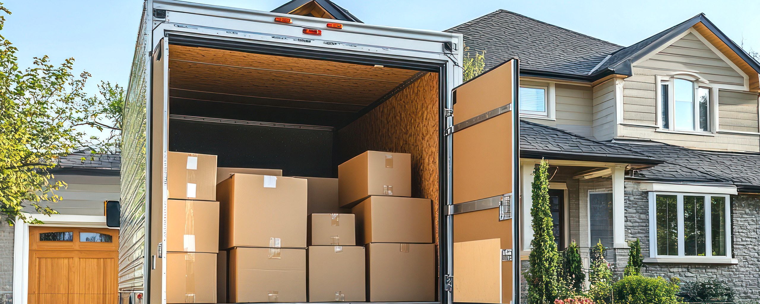 Moving truck and crew serving Washington, District of Columbia