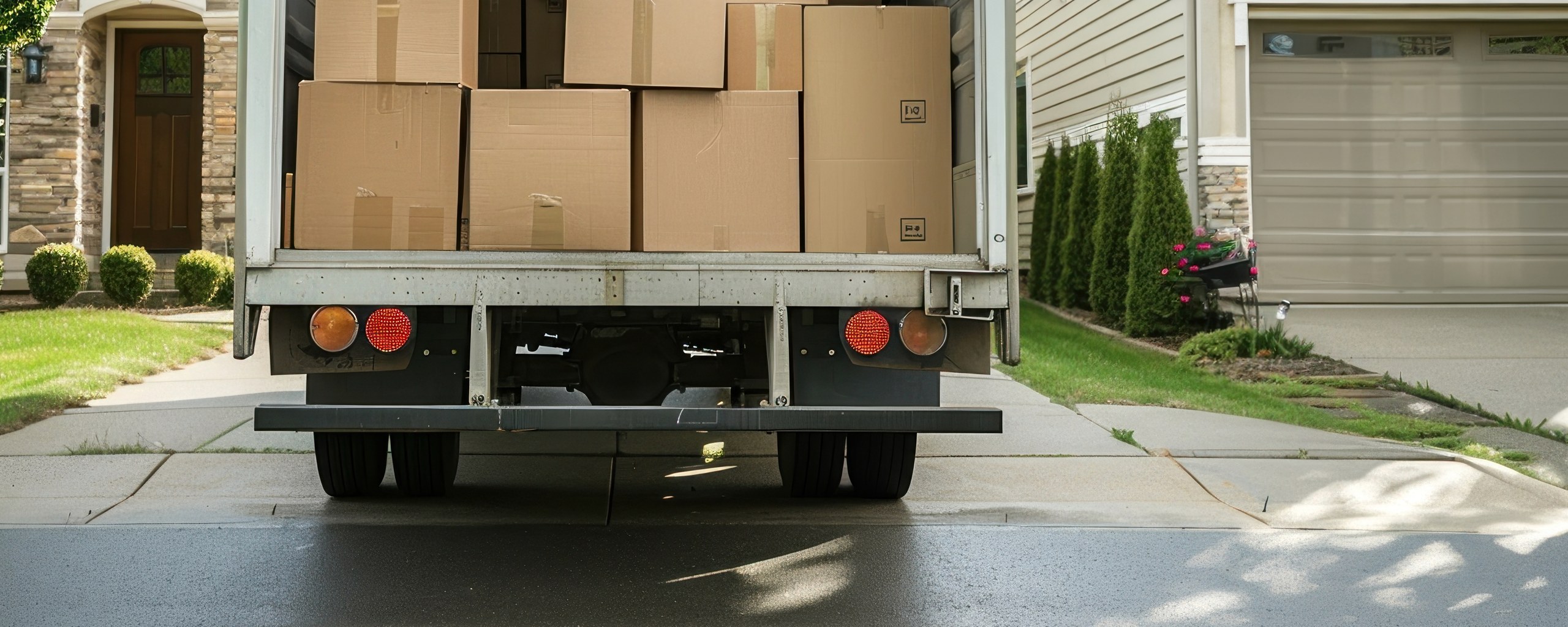 Moving truck and crew serving Green Bay, Wisconsin