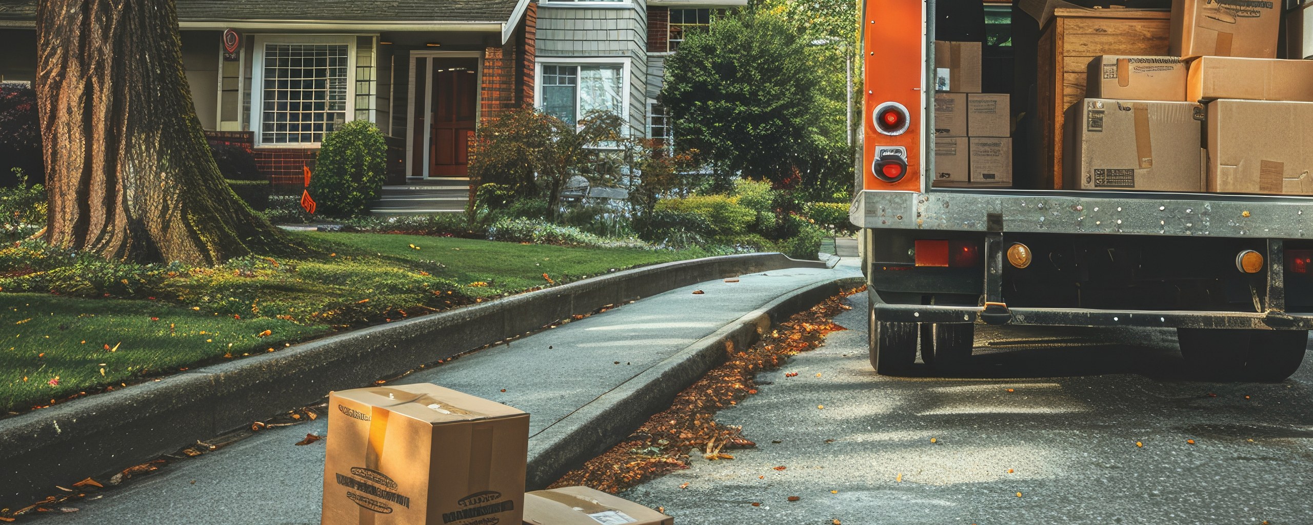 Moving truck and crew serving Chesapeake, Virginia