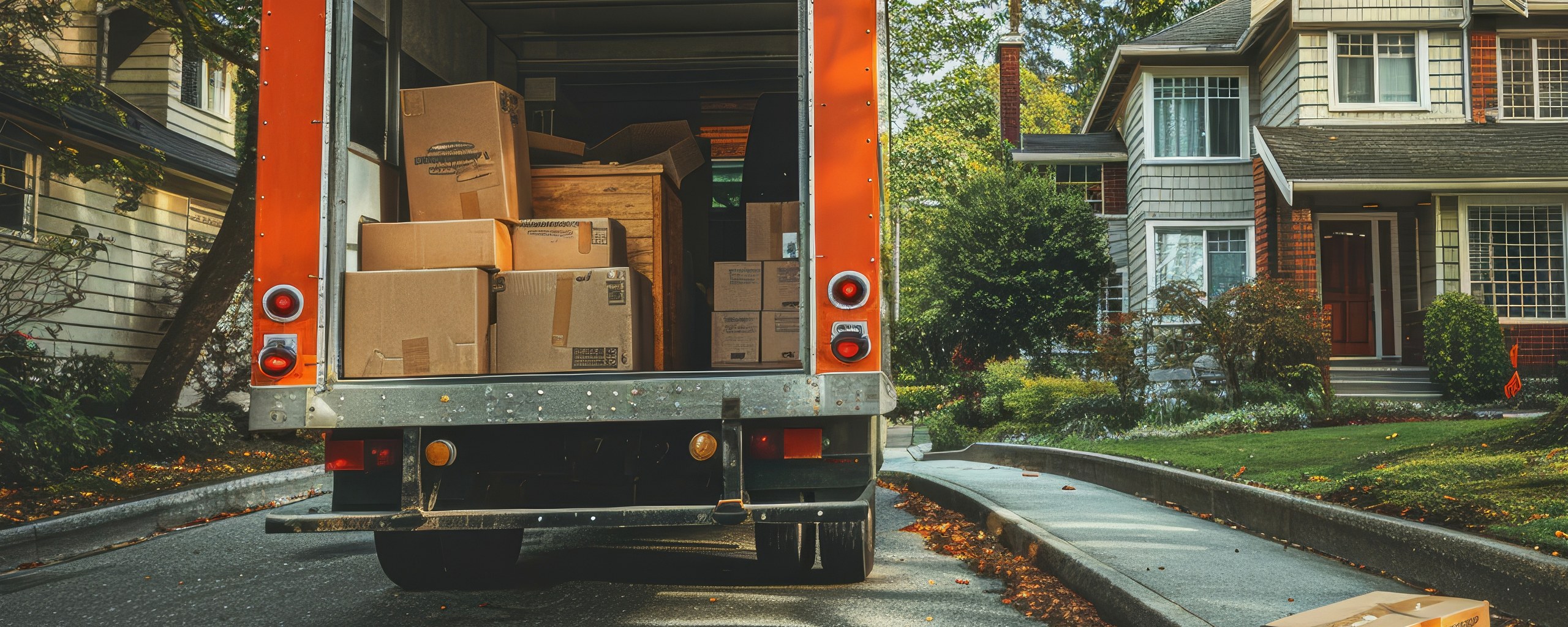 Moving truck and crew serving Huntsville, Alabama