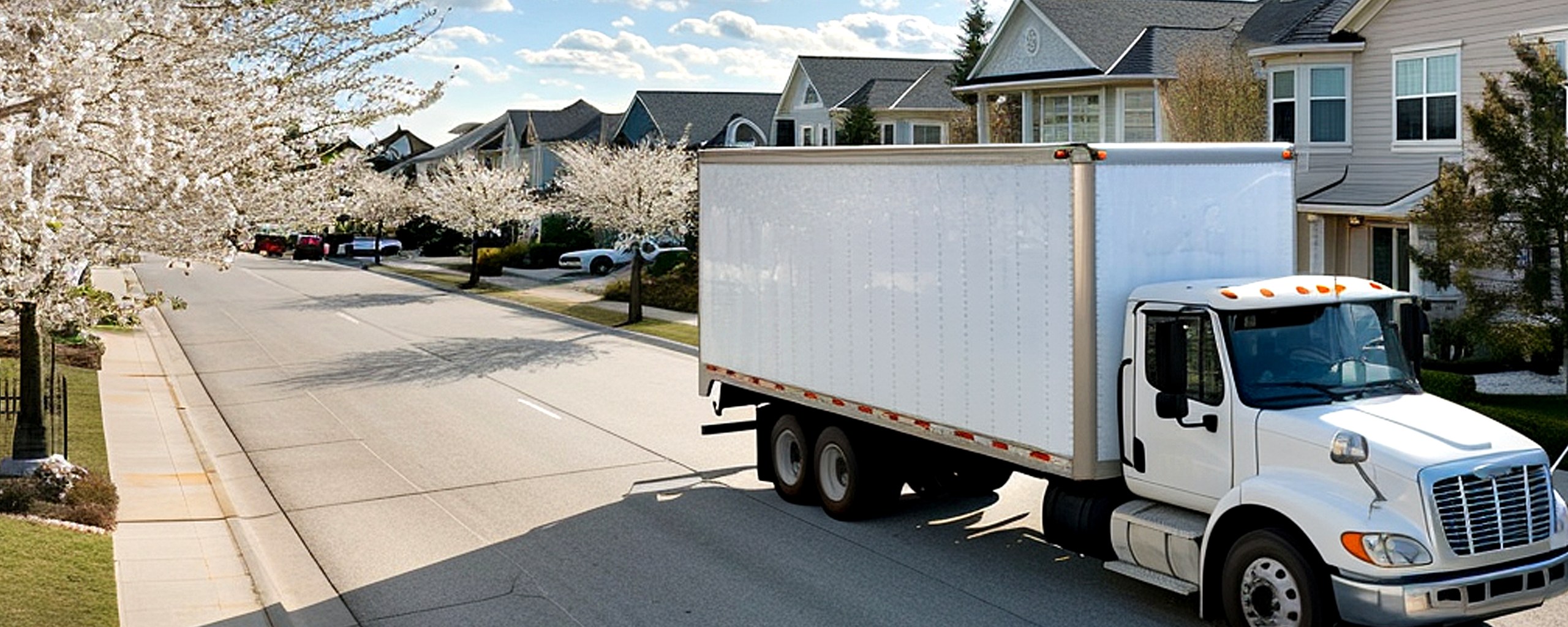 Moving truck and crew serving Winston-Salem, North Carolina