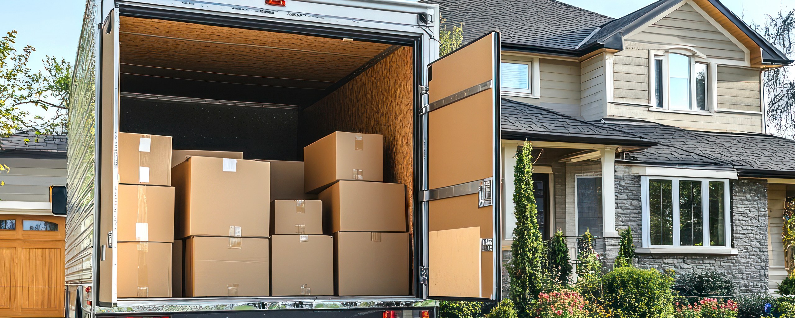 Moving truck and crew serving Alexandria, Virginia