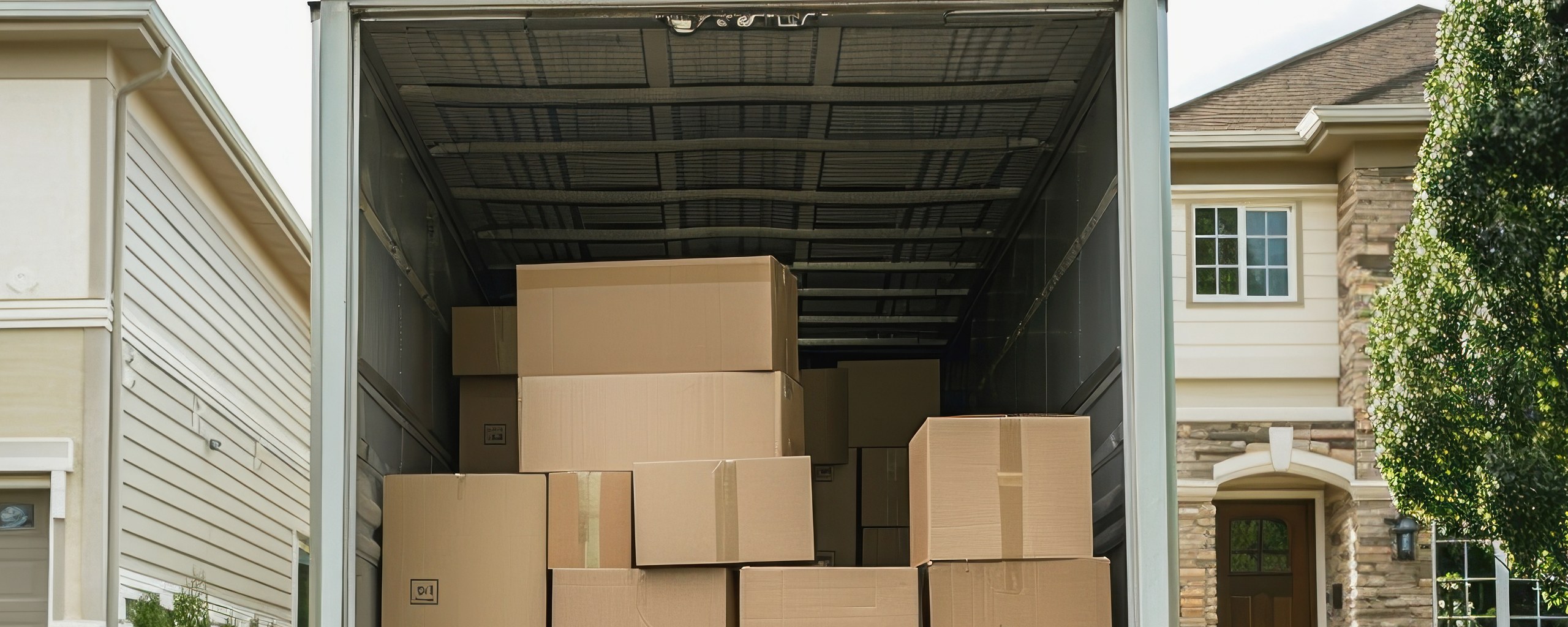 Moving truck and crew serving Providence, Rhode Island