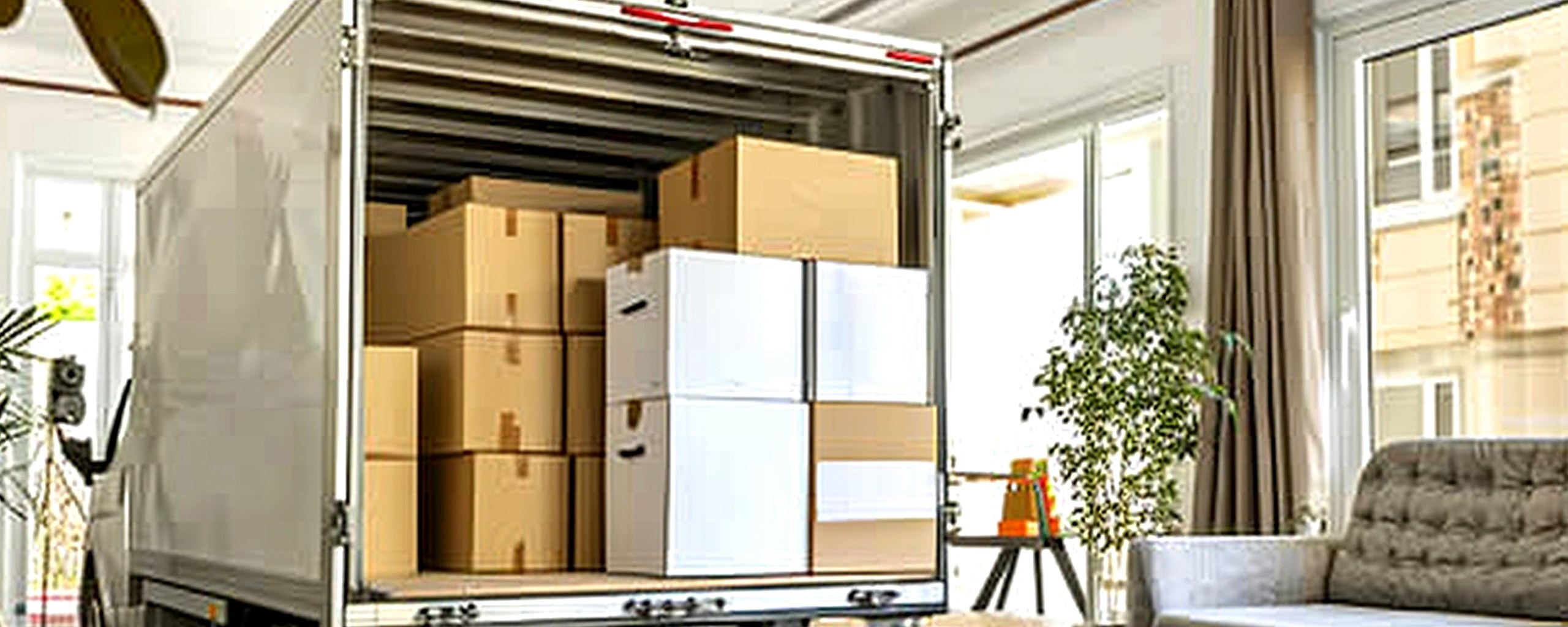 Moving truck and crew serving Springfield, Massachusetts