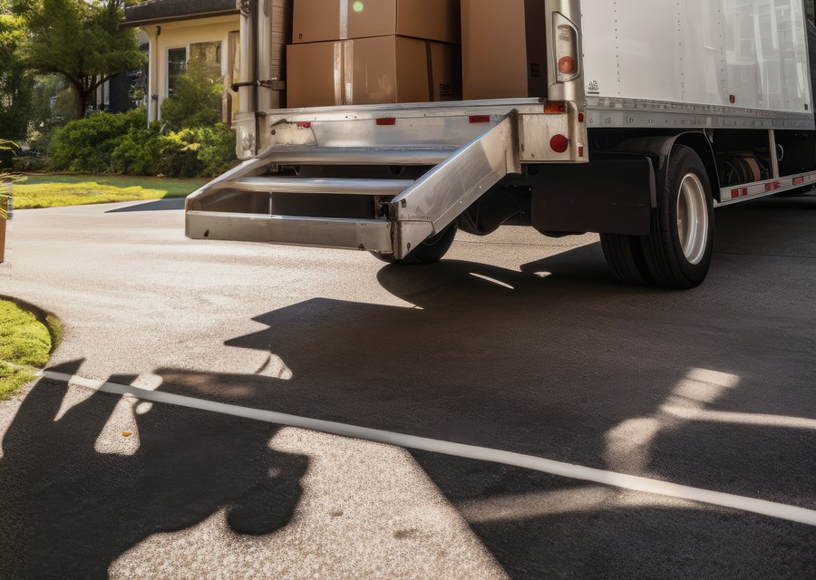 Movers loading a truck in Austin, Texas