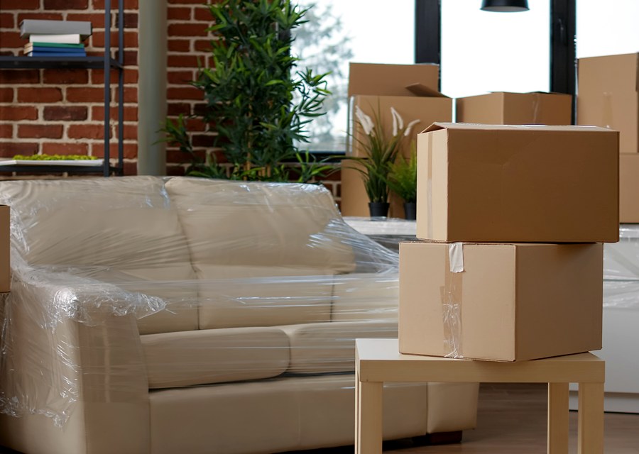 Movers loading a truck in Salt Lake City, Utah