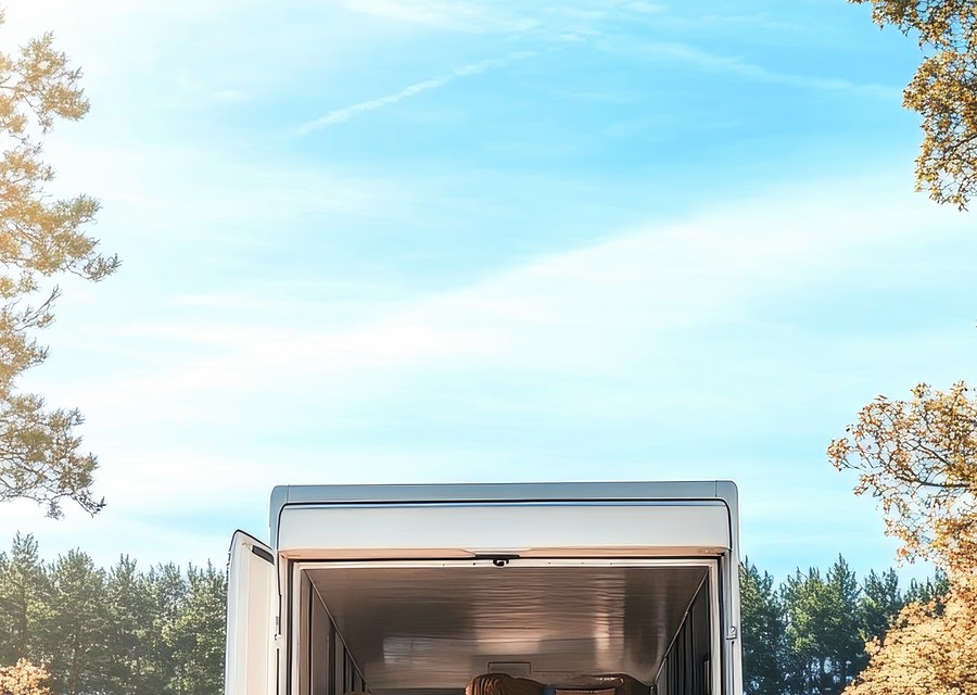 Movers loading a truck in Sparks, Nevada