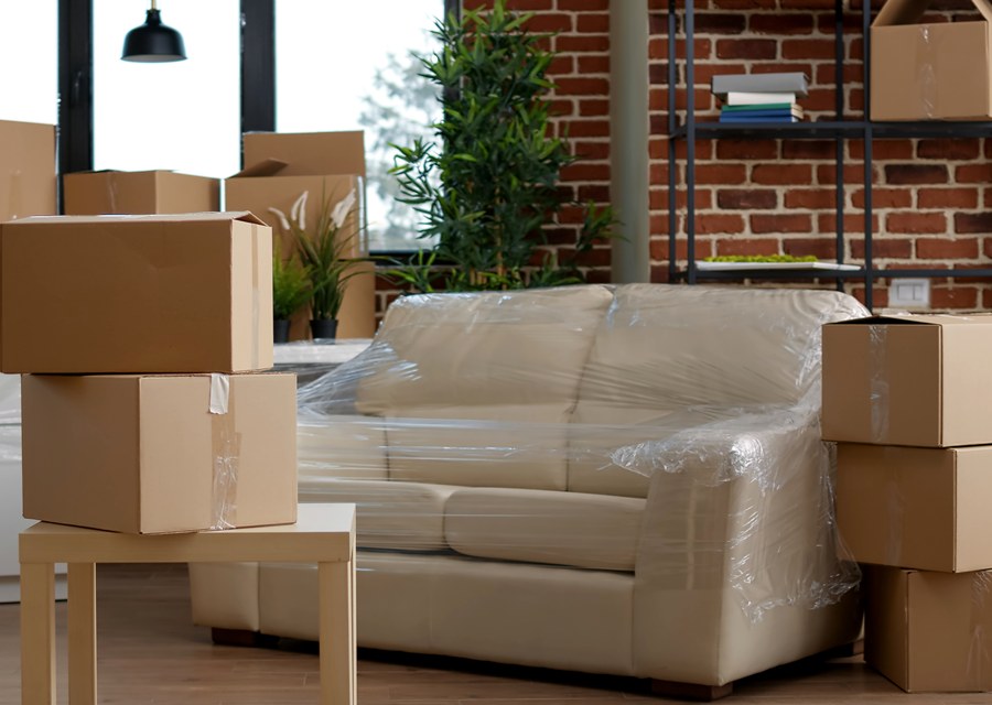 Movers loading a truck in San Jose, California