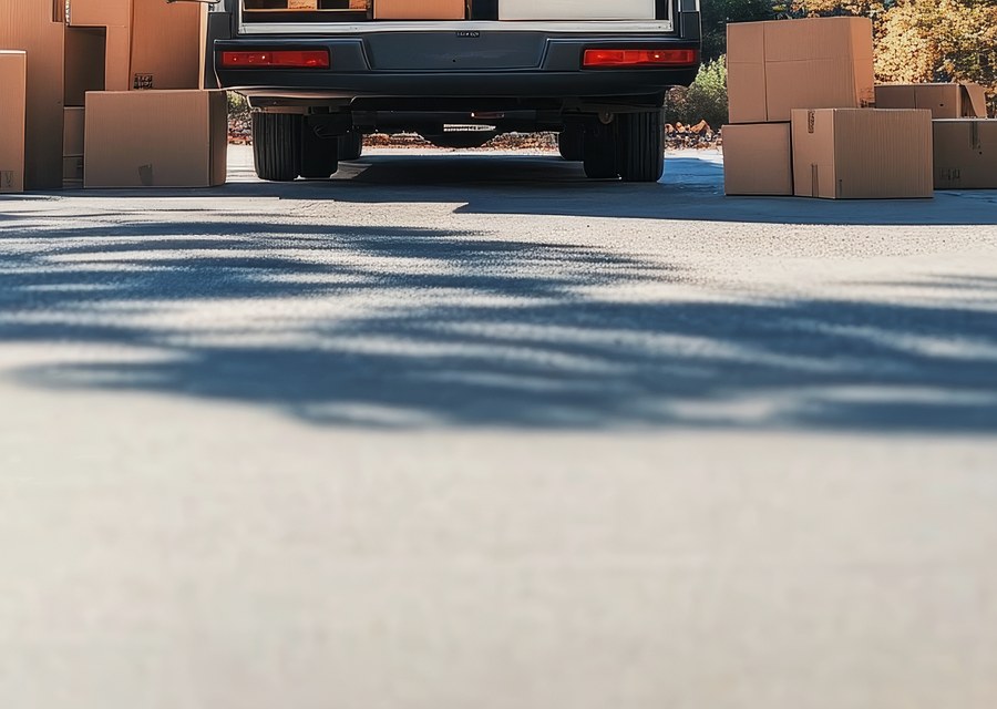 Movers loading a truck in Columbia, South Carolina