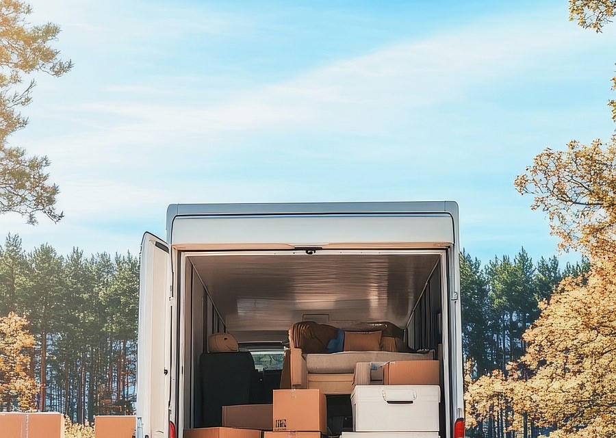 Movers loading a truck in Birmingham, Alabama