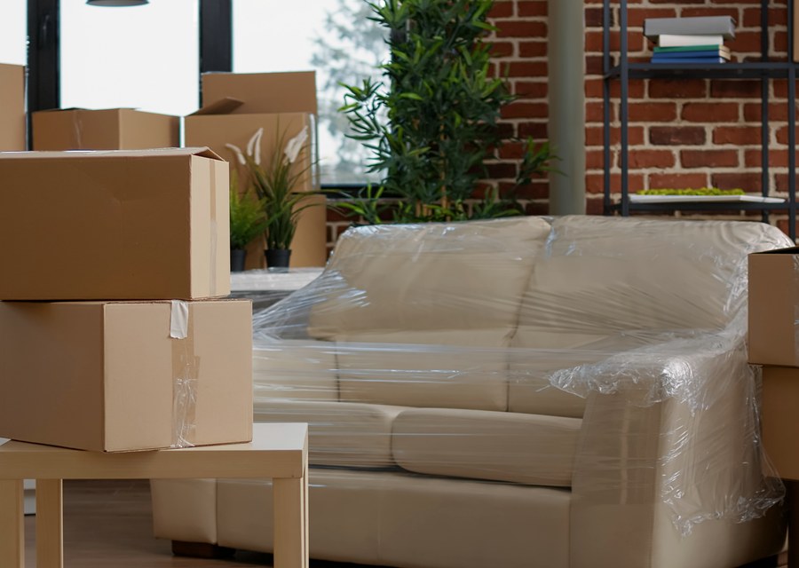 Movers loading a truck in Washington, District of Columbia