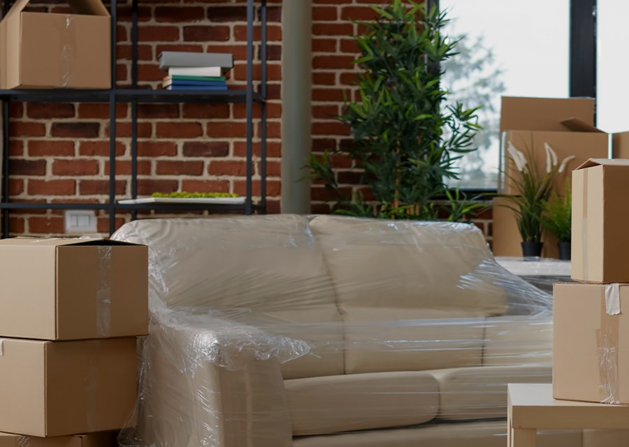 Movers loading a truck in Magnolia, Delaware