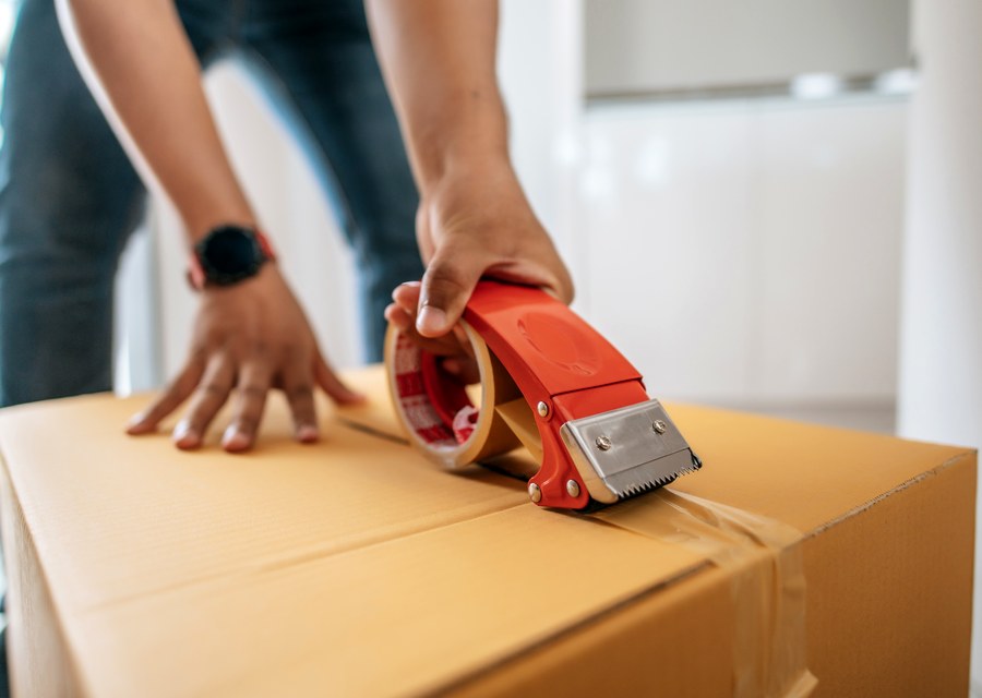 Movers loading a truck in Wayzata, Minnesota