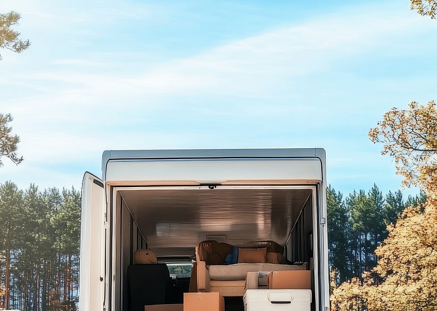 Movers loading a truck in Columbus, Ohio