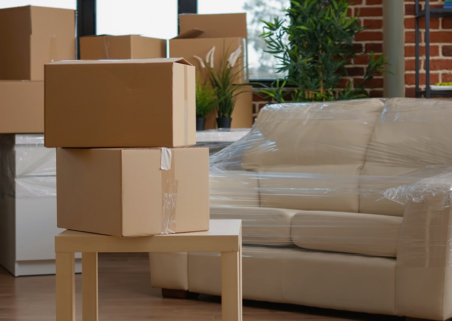 Movers loading a truck in Columbia, South Carolina