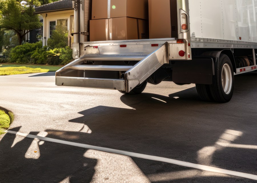 Movers loading a truck in Washington, District of Columbia
