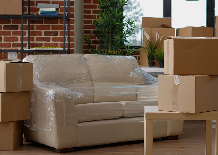 Movers loading a truck in Virginia Beach, Virginia