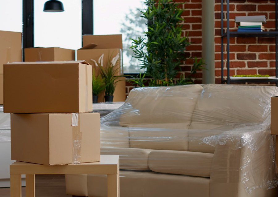 Movers loading a truck in Columbus, Georgia