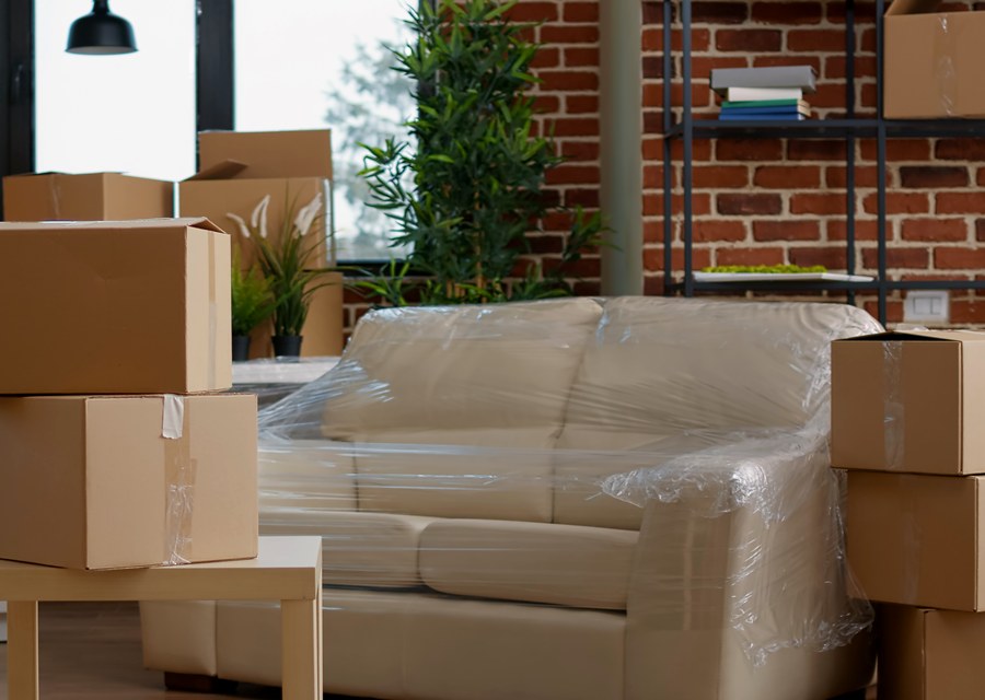 Movers loading a truck in North Charleston, South Carolina